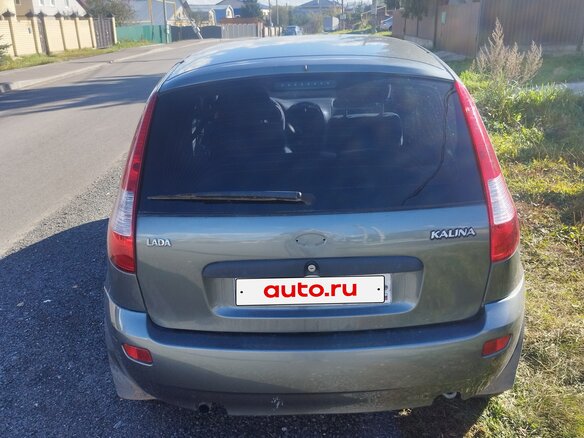 2009 Lada (ВАЗ) Kalina I, серый, 210000 рублей - вид 2