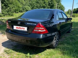 2000 Mercedes-Benz C-Класс 200 II (W203), чёрный, 600000 рублей, вид 5