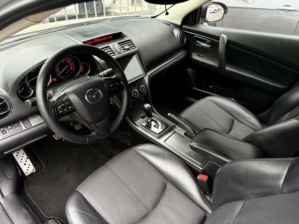 2012 Mazda 6 II (GH) Рестайлинг, серебристый, 770000 рублей - вид 12