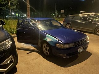 1992 Toyota Cresta IV (X90), синий, 390000 рублей, вид 3