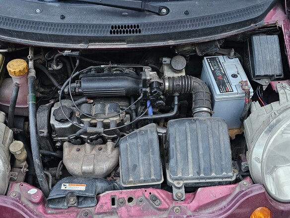 2011 Daewoo Matiz I Рестайлинг, пурпурный, 230000 рублей - вид 10