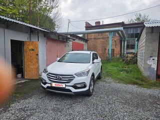 2018 Hyundai Santa Fe III Рестайлинг, белый, 1300000 рублей, вид 1