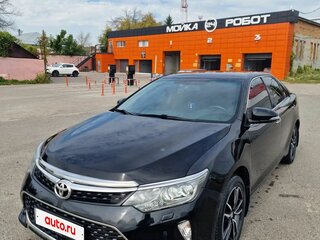 2017 Toyota Camry US Market VII (XV50) Рестайлинг, чёрный, 2500000 рублей, вид 2