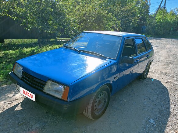 1997 Lada (ВАЗ) 2109, синий