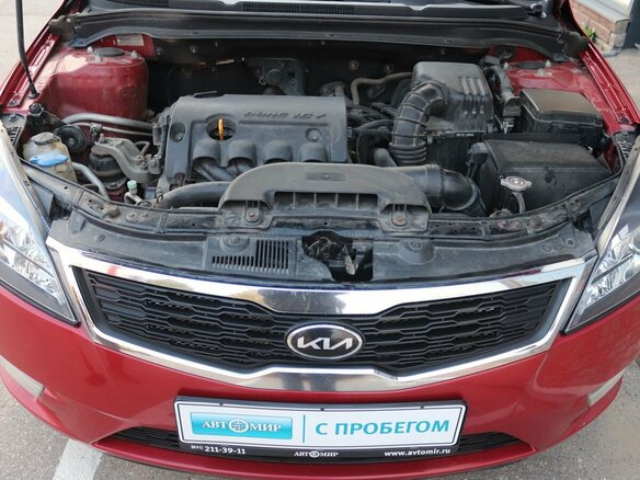 2010 Kia Ceed I Рестайлинг, красный, 640000 рублей - вид 8