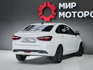 2023 Lada (ВАЗ) Vesta I Рестайлинг (NG), белый, 1100000 рублей, вид 4