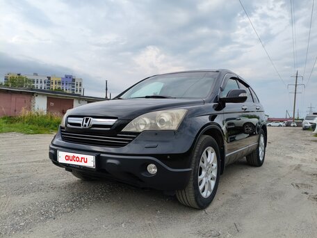 2008 Honda CR-V III, чёрный, 1250000 рублей, вид 1
