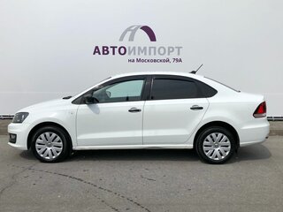 2017 Volkswagen Polo V Рестайлинг, белый, 715000 рублей, вид 5