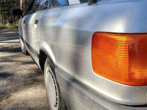 1990 Audi 80 IV (B3), серебристый, 150000 рублей - вид 15