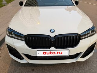 2021 BMW 5 серии 530d xDrive VII (G30/G31/G38) Рестайлинг, белый, 6700000 рублей, вид 2