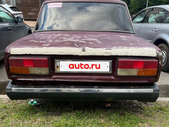 2003 Lada (ВАЗ) 2107, красный - вид 5