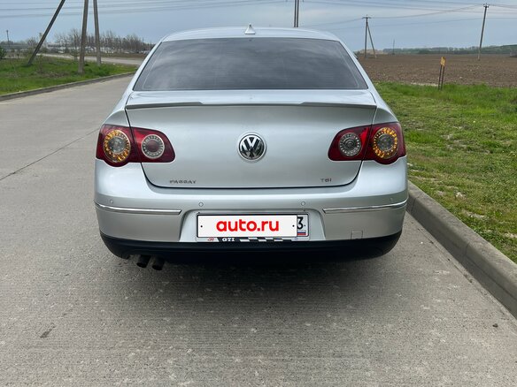2008 Volkswagen Passat B6, серебристый, 610000 рублей - вид 4
