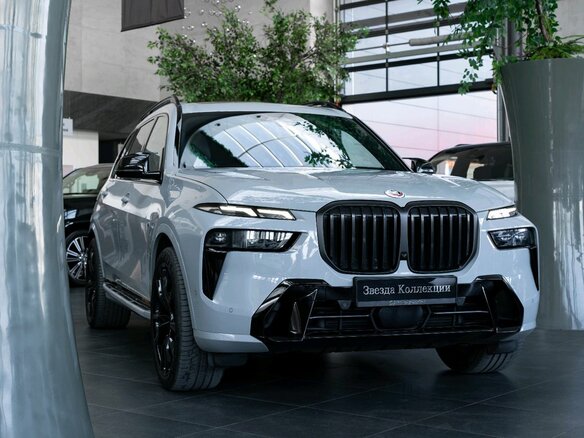 2022 BMW X7 40d I (G07) Рестайлинг, серый, 13100000 рублей - вид 10