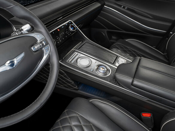 2021 Genesis GV80 I, синий, 7900000 рублей - вид 13