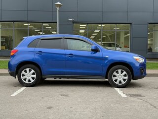 2014 Mitsubishi ASX I Рестайлинг, синий, 1199000 рублей, вид 4