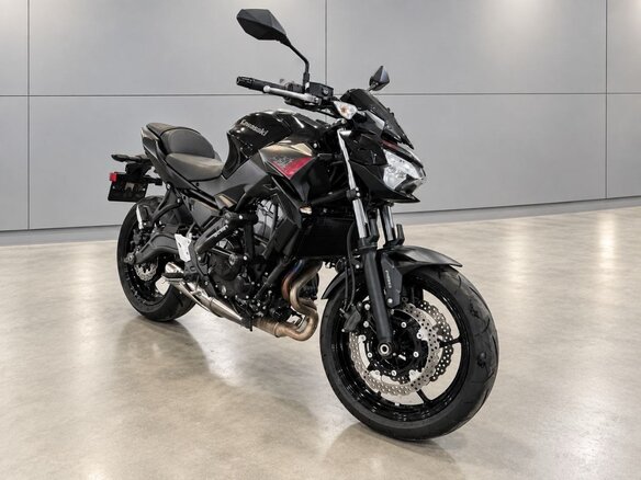 2021 Kawasaki Z 650, чёрный, 700000 рублей - вид 10