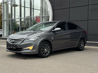 2016 Hyundai Solaris I Рестайлинг, серый, 1200000 рублей, вид 1