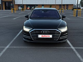 2018 Audi A8 55 TFSI IV (D5), чёрный, 2890000 рублей, вид 2