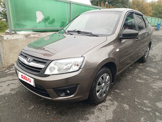 2017 Lada (ВАЗ) Granta I, коричневый, 475000 рублей, вид 2
