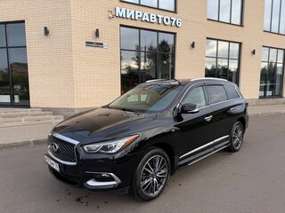 2017 Infiniti QX60 I Рестайлинг, чёрный, 2100000 рублей, вид 2