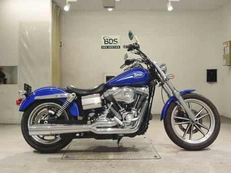 2008 Harley-Davidson Dyna Low Rider, синий, 777000 рублей, вид 2