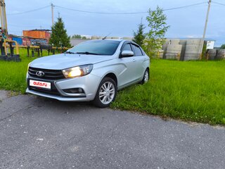 2017 Lada (ВАЗ) Vesta I, серый, 700000 рублей, вид 1
