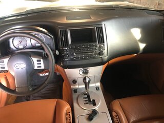 2003 Infiniti FX35 I (S50), коричневый, 750000 рублей, вид 5