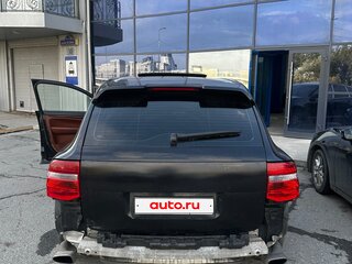 2007 Porsche Cayenne Turbo I Рестайлинг (957), чёрный, 610000 рублей, вид 4