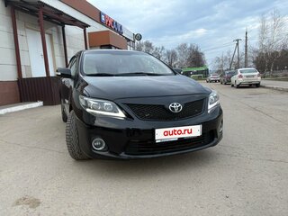 2012 Toyota Corolla X (E140, E150) Рестайлинг, чёрный, 840000 рублей, вид 3