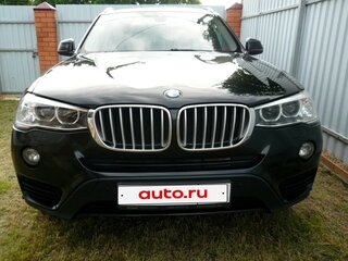 2015 BMW X3 30d xDrive II (F25) Рестайлинг, чёрный, 2950000 рублей, вид 1