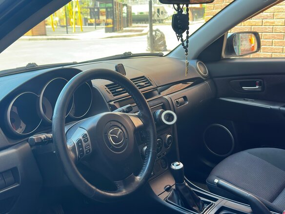 2006 Mazda 3 I (BK) Рестайлинг, серебристый, 699000 рублей - вид 8
