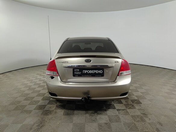 2008 Kia Cerato I Рестайлинг, бежевый - вид 5