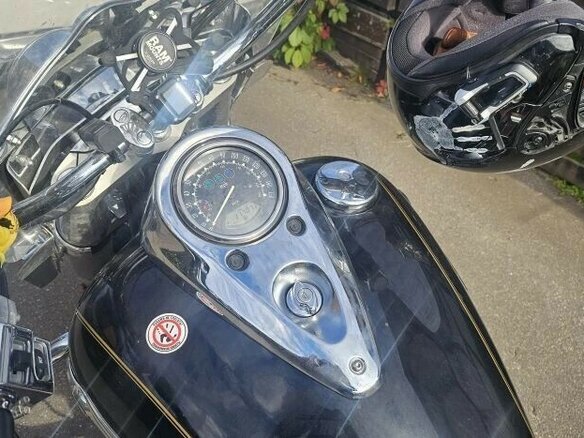 2006 Kawasaki VN2000 Vulcan, чёрный, 635000 рублей - вид 3