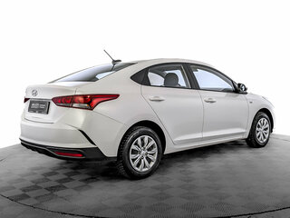 2022 Hyundai Solaris II Рестайлинг, белый, 1570000 рублей, вид 5