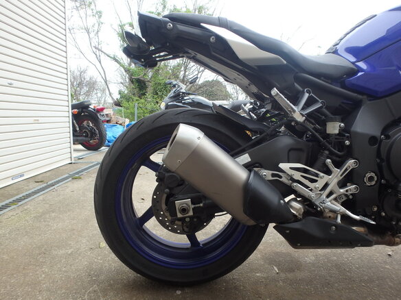2017 Yamaha MT-10, синий, 1280000 рублей - вид 13