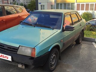 2003 Lada (ВАЗ) 21099, зелёный, 150000 рублей, вид 1