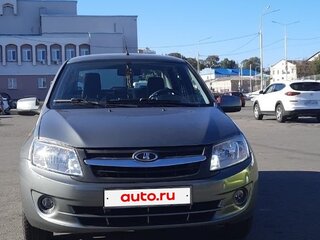 2013 Lada (ВАЗ) Granta I, серый, 650000 рублей, вид 2