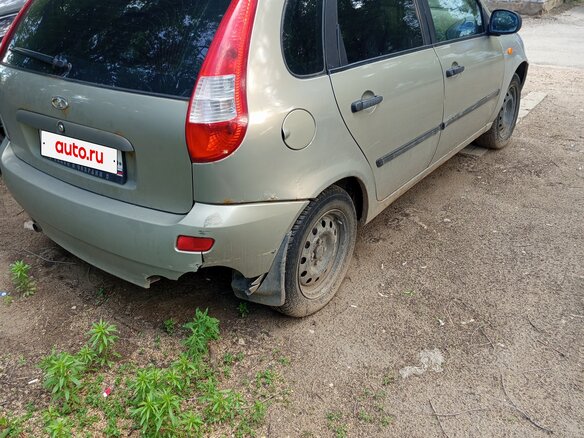 2008 Lada (ВАЗ) Kalina I, бежевый, 220000 рублей - вид 2
