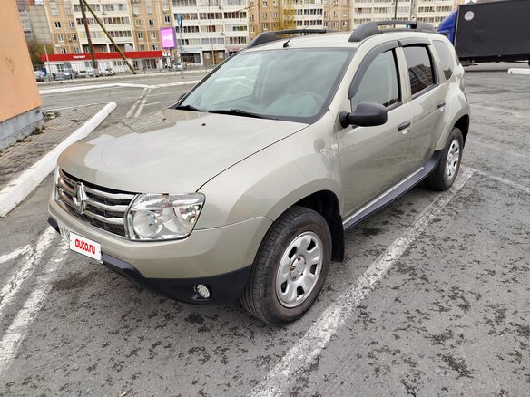 2014 Renault Duster I, бежевый, 800000 рублей - вид 1