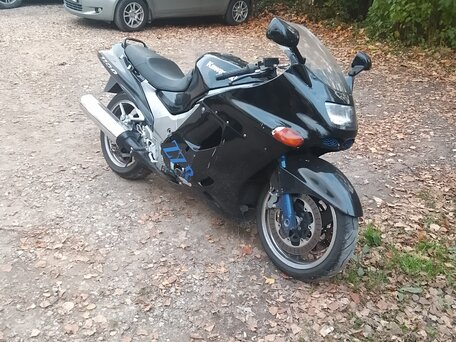 1998 Kawasaki ZZR 1100, чёрный, 290000 рублей, вид 5