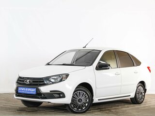 2020 Lada (ВАЗ) Granta I Рестайлинг, белый, 679000 рублей, вид 3