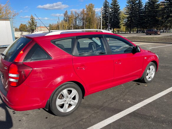 2008 Kia Ceed I, красный, 635000 рублей - вид 4