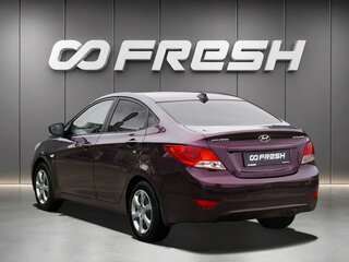 2011 Hyundai Solaris I, фиолетовый, 699000 рублей, вид 2