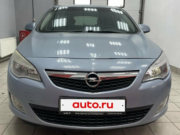 2012 Opel Astra J, голубой, 460000 рублей - вид 1