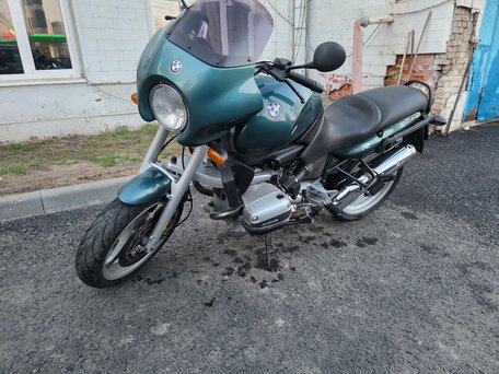 1995 BMW R 1100 R, зелёный, 325000 рублей, вид 1