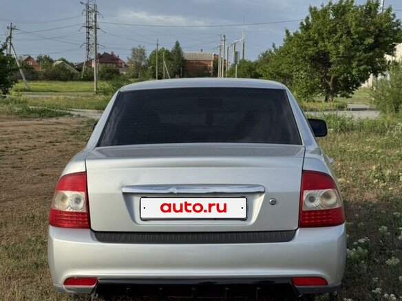 2008 Lada (ВАЗ) Priora I, серебристый, 350000 рублей - вид 6