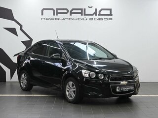 2014 Chevrolet Aveo II, чёрный, 809900 рублей, вид 5