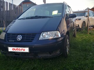 2000 Volkswagen Sharan I Рестайлинг, синий, 370000 рублей, вид 2