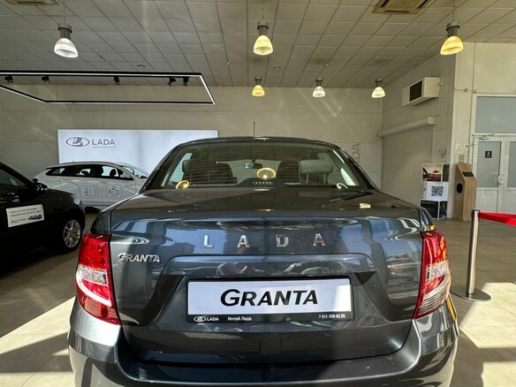 2026 Lada (ВАЗ) Granta Euro-2 I Рестайлинг, серый - вид 4