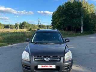 2006 Kia Sportage II, чёрный, 450000 рублей, вид 1